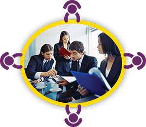 Business partners in a meeting Business partners in a meeting