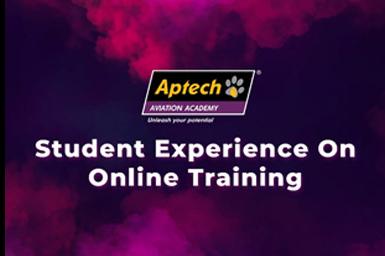 Aptech Aviation Academy students share their online training experience